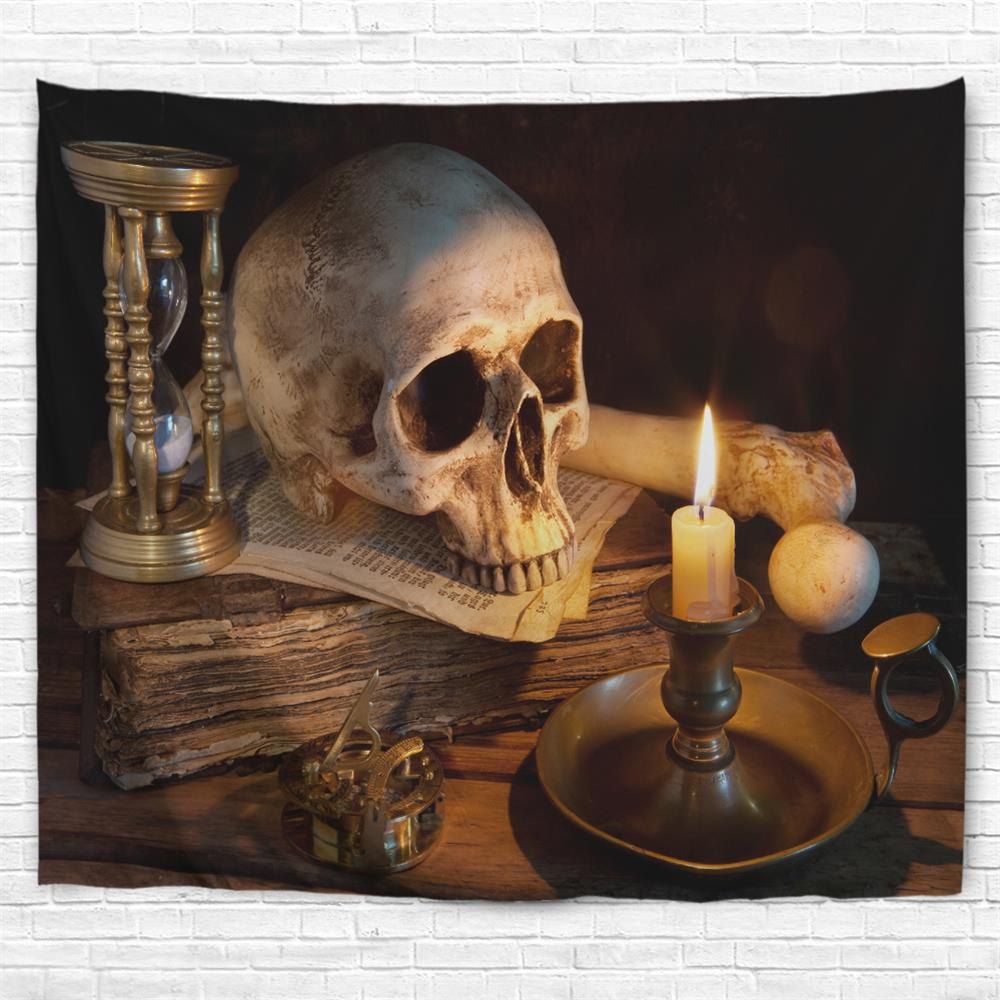 

Candle Special 3D Printing Home Wall Hanging Tapestry for Decoration, Multi-a