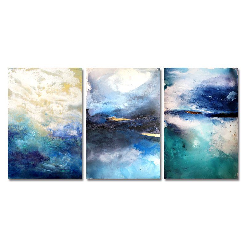 

DYC11093 - 74-89-90 3PCS Abstract Pattern of Fashion Print Art, Multi