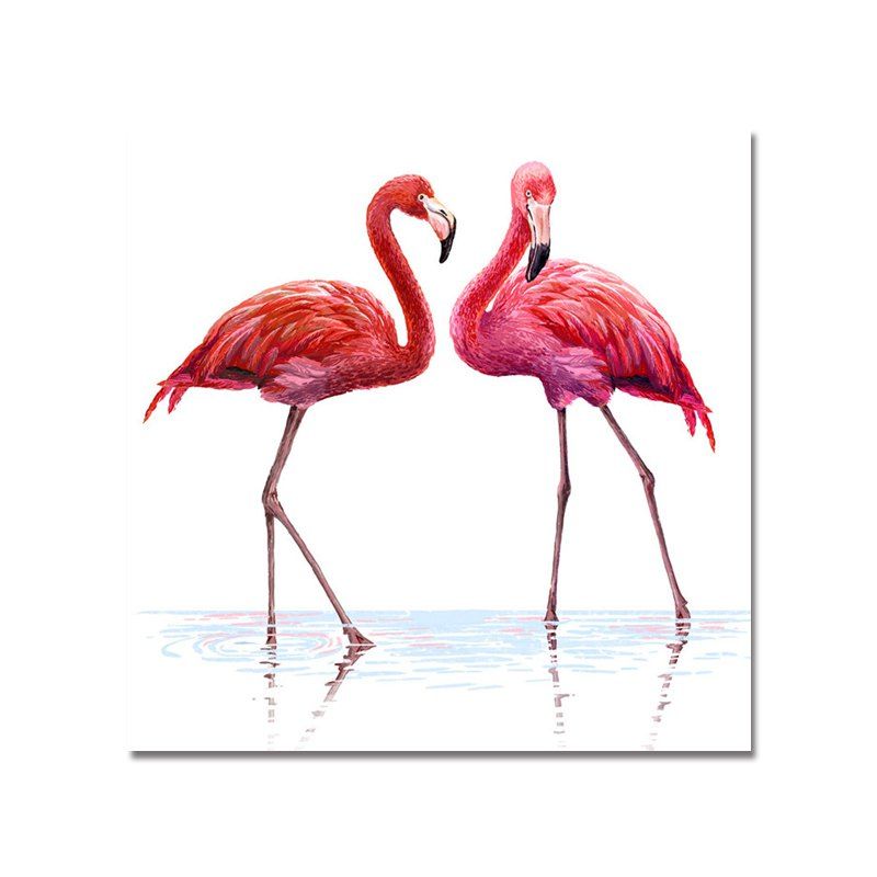Shop 42-XDZS - 294 Romantic Pink Flamingo Print Art  