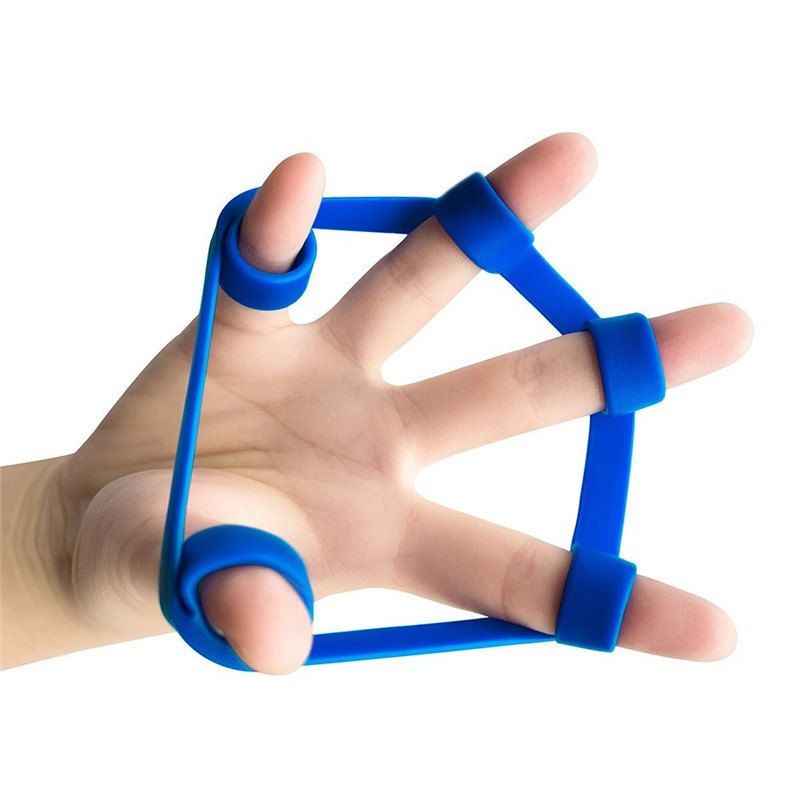 

Bands Finger Grip Exerciser Strengtheners Trainer 3PCS, Multi