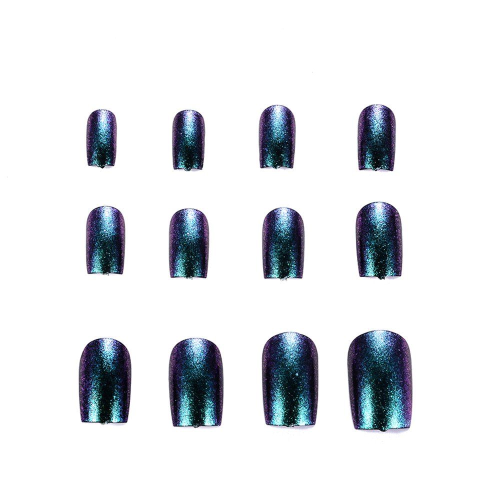 

Green Metallic Symphony GreenNail Patch One Box, Beetle green