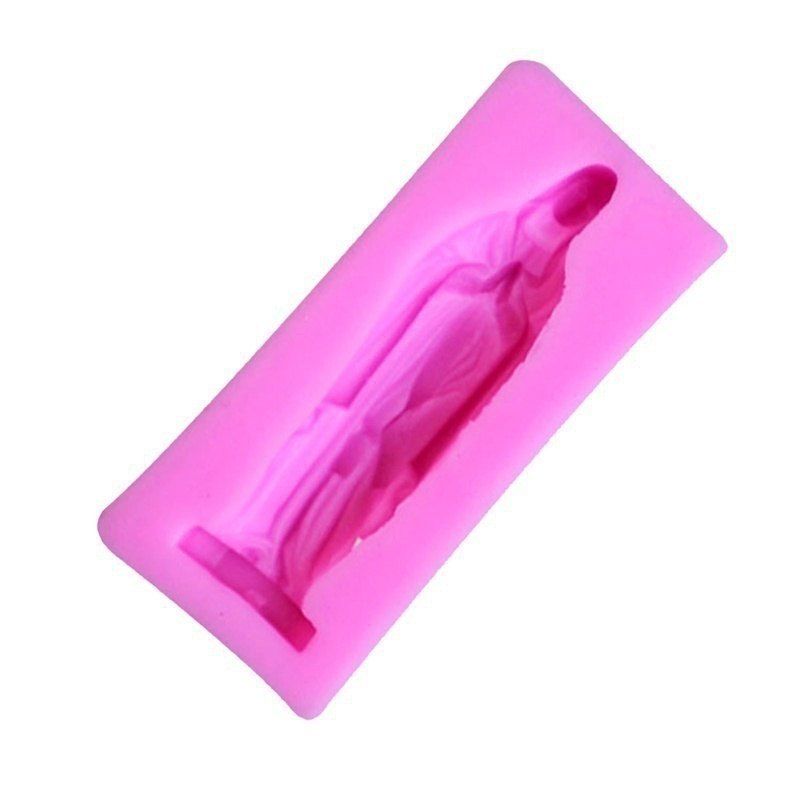 

1PC DIY Cake Chocolate Liquid State Silica Gel Manual Mold, Pink
