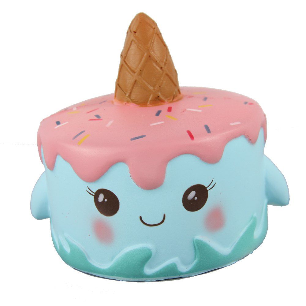 

Jumbo Squishy Unicorn Cake Relieve Stress Toys, Multi-a