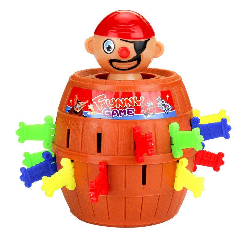 

Pirate Barrel Pranks Tricky Toys, Halloween orange