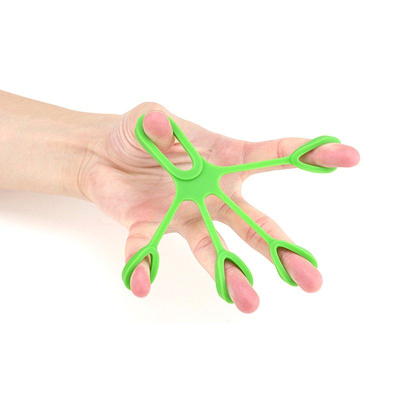 

Hand Exerciser Finger Stretcher Grip Strength Tranier Resistance Band Gift, Green