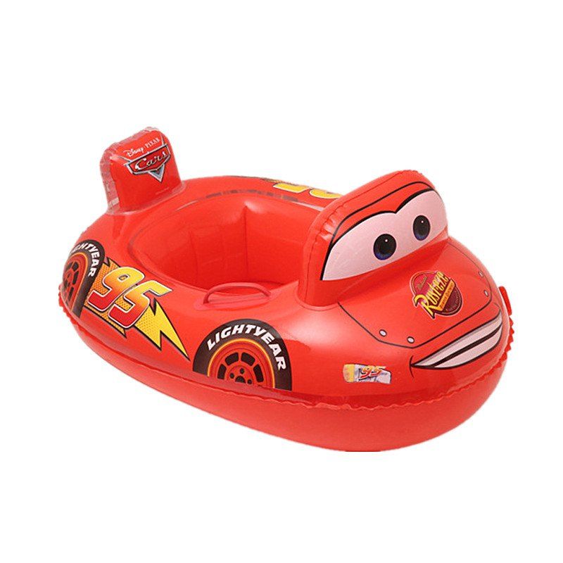 

Children Inflatable Baby Swim Ring Car Airplane Model Water Toy, Multi-a
