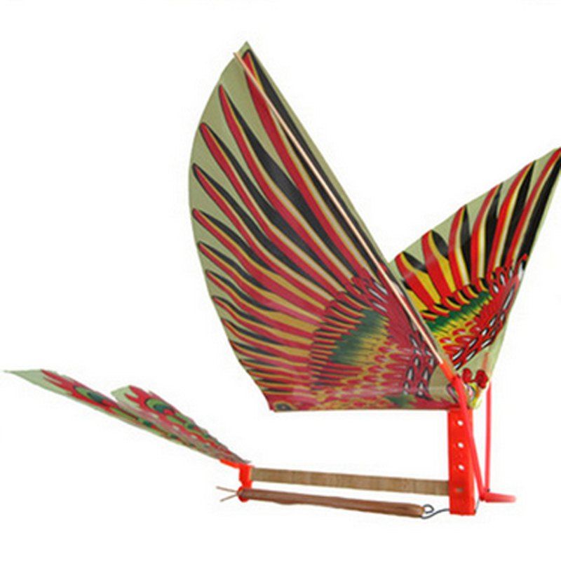 

1PC DIY Rubber Band Power Handmade Bionic Air Plane Ornithopter, Multi