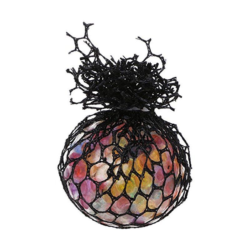 

Rubber Grape Ball Hand Wrist Squeeze Toy, Multi