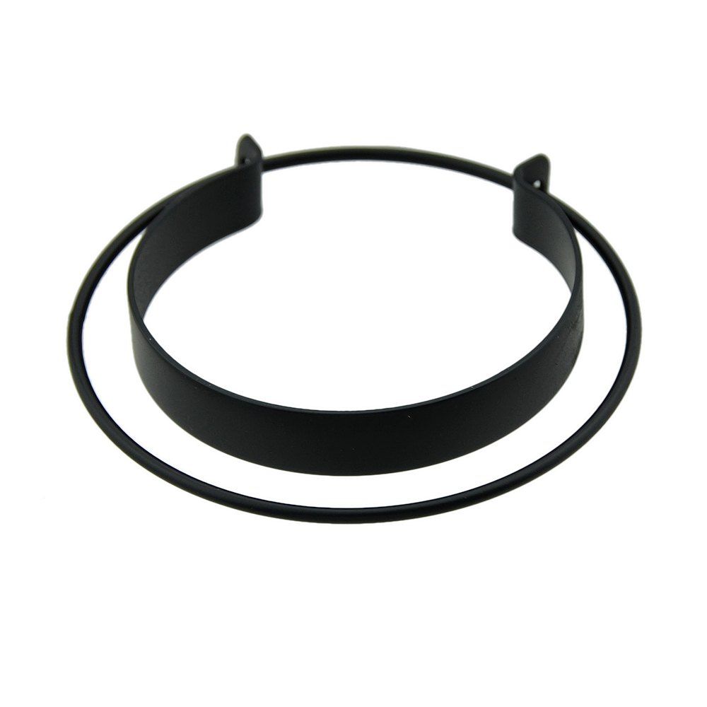 

Big Open Cuff Statement Bracelet, Black