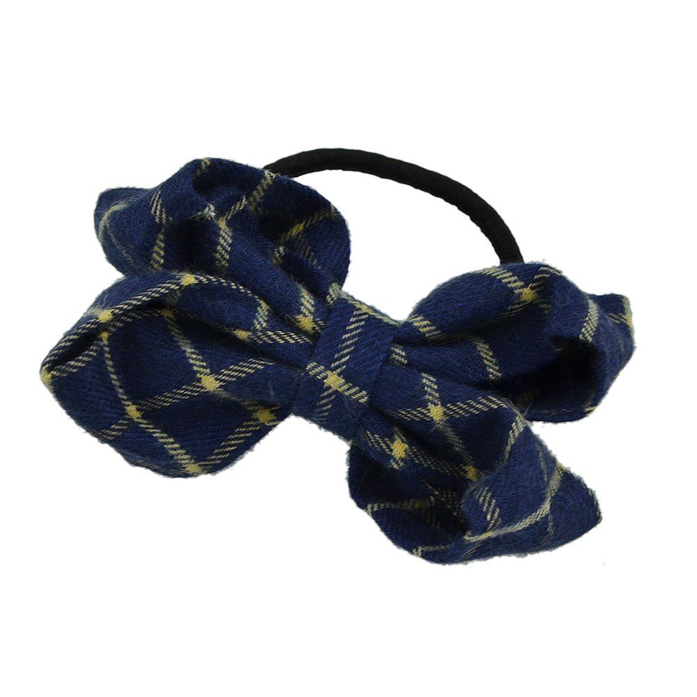 

Black Elastic Geometric Pattern Hairband, Dark slate blue