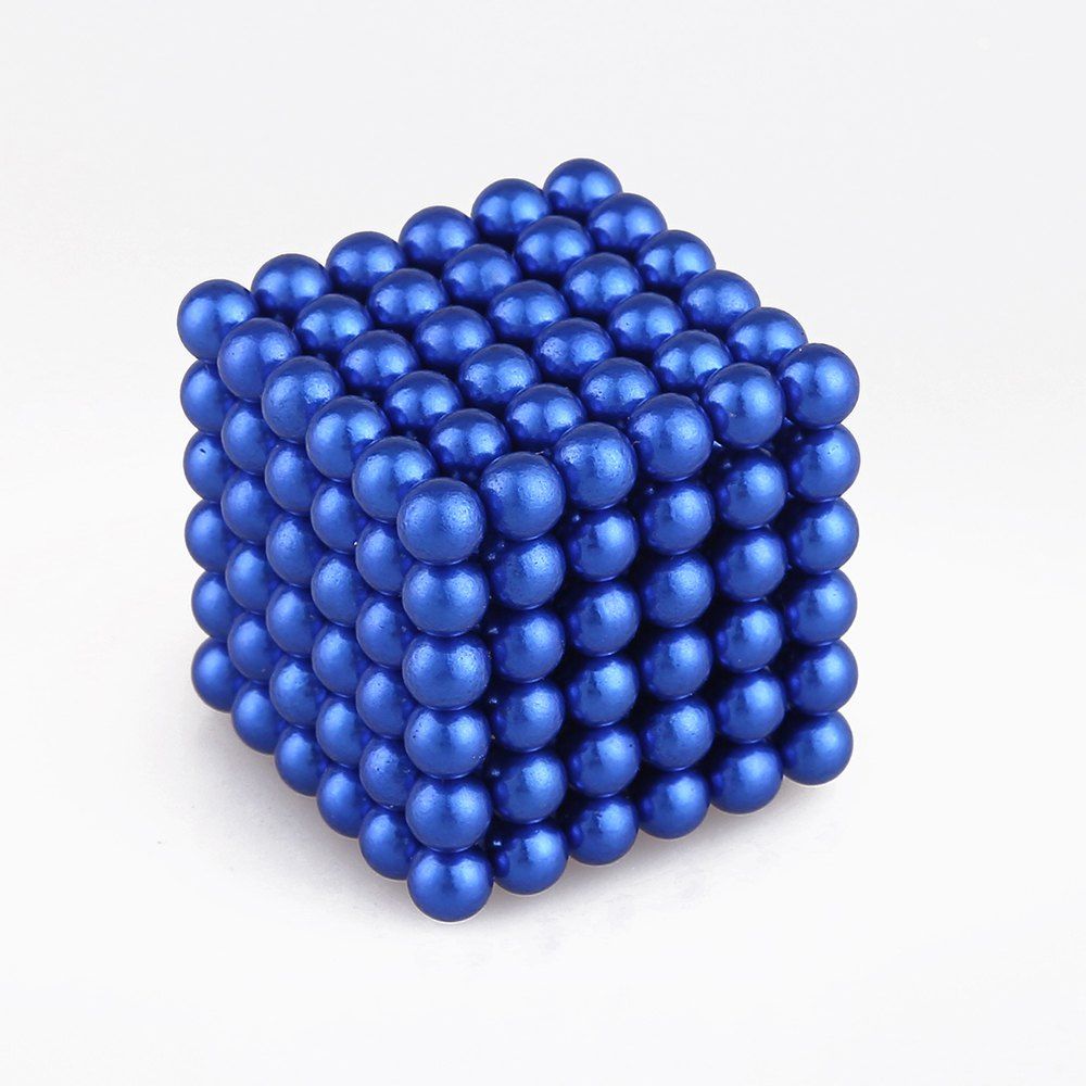 

5mm Colorful Magnetic Ball Intelligence Toys 216PCS, Royal blue