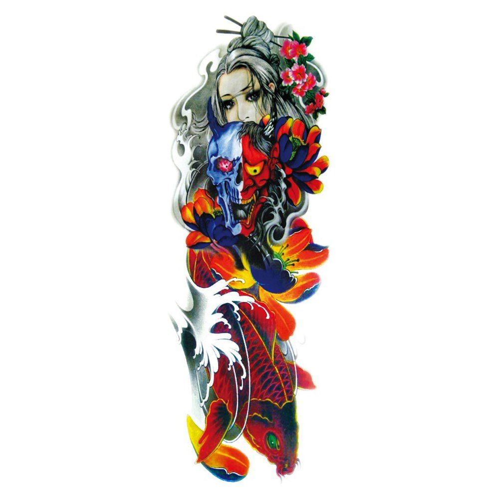 

Temporary Tattoo Stickers Personalized Pattern Waterproof Lasting, Multi