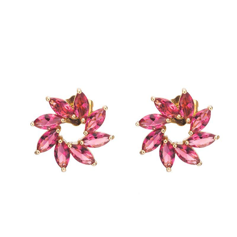 

Fine Zircon Earrings ERZ0609, Chilli pepper