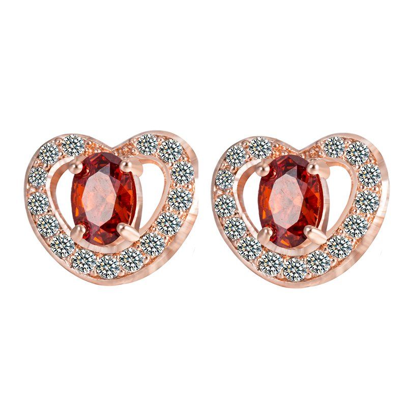 

Fine Zircon Earrings ERZ0637, Chilli pepper