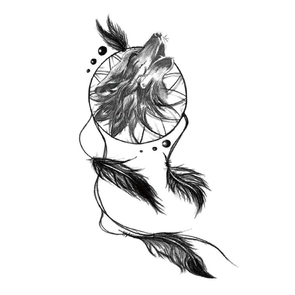 

Tattoo Stickers Creative Personality Patterns Waterproof, Natural black