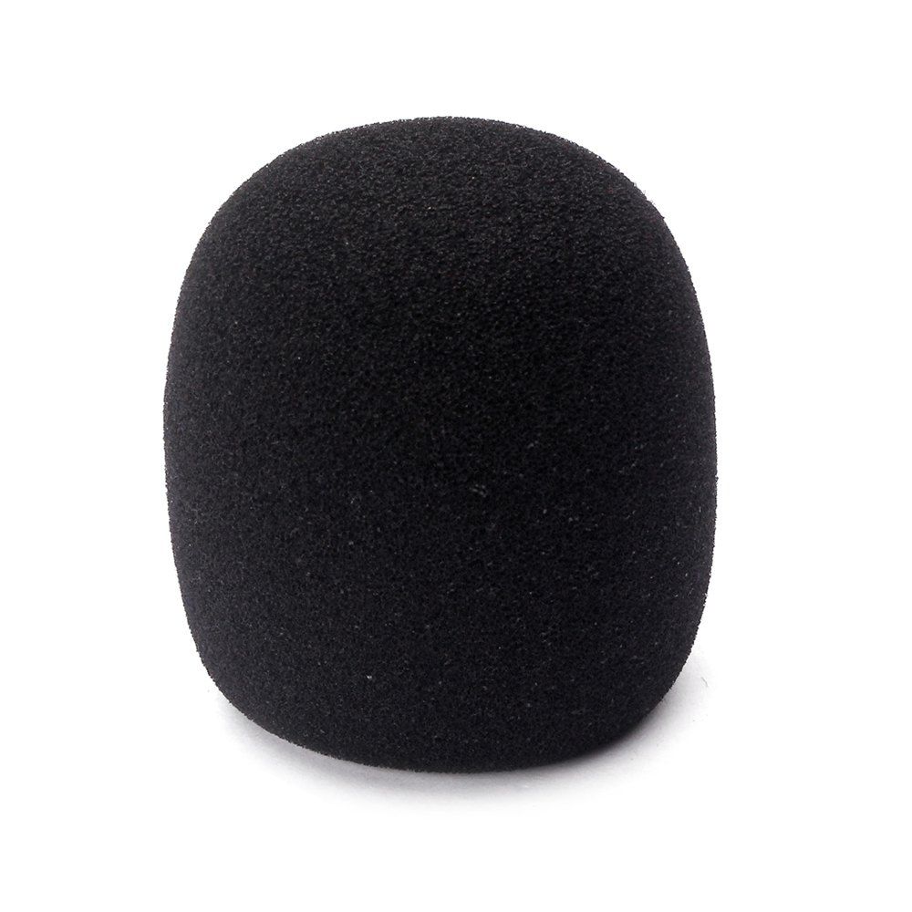 Thicken Microphone Foam Mic Cover Soft Sponge Cap 3.6cm [43 OFF] Rosegal