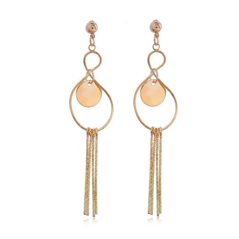 

Fashion Elegant 18K Gold Electroplate Earring TP0011