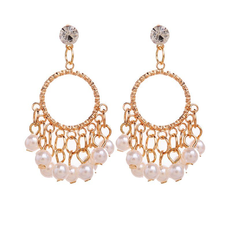 

Fashion Elegant 18K Gold Electroplate Earring TP0071