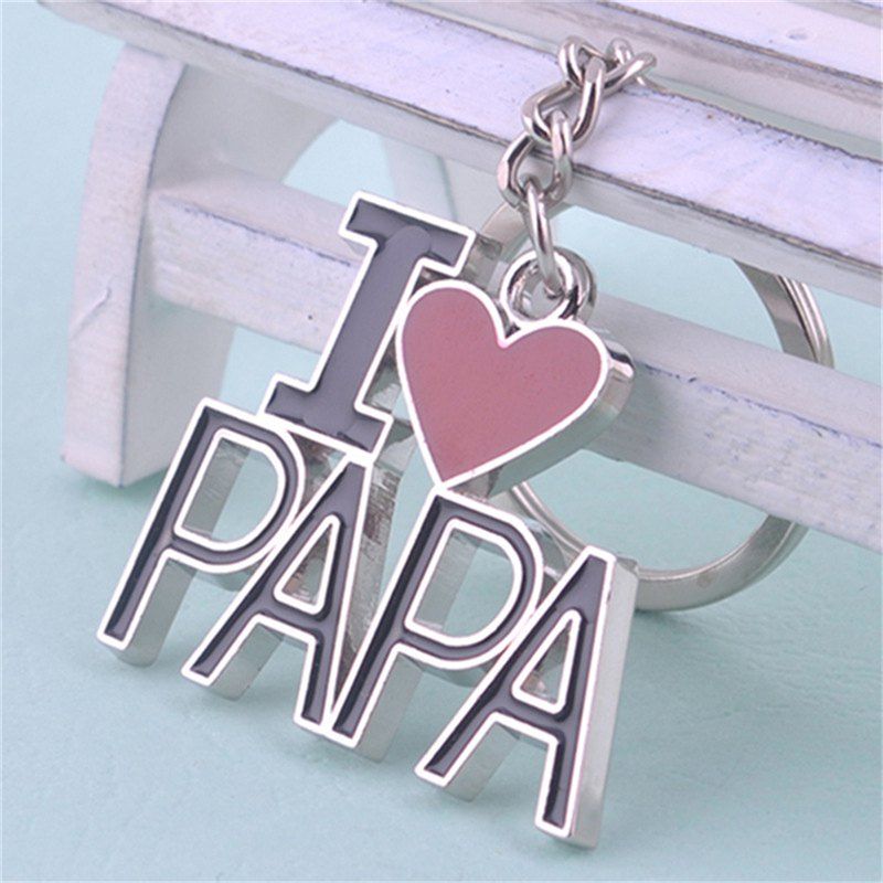 

Father Day Keychain Small Gift, Black