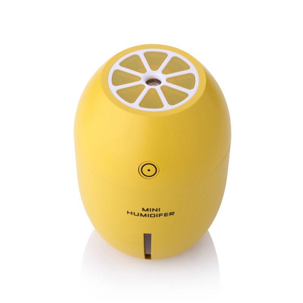 

Mini Lemon with LED Light USB Portable Humidifier Air Diffuser, Yellow;blue;green;orange