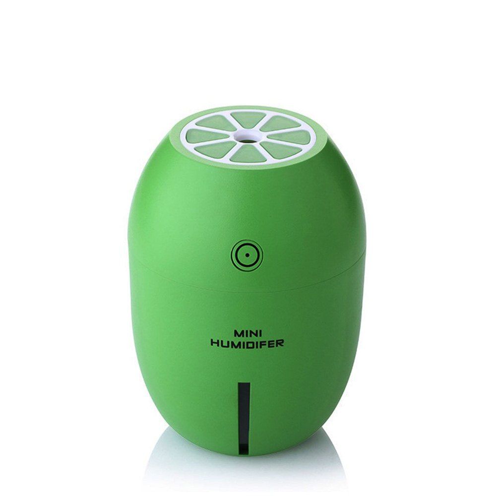 

Mini Lemon with LED Light USB Portable Humidifier Air Diffuser, Green;blue;orange;yellow