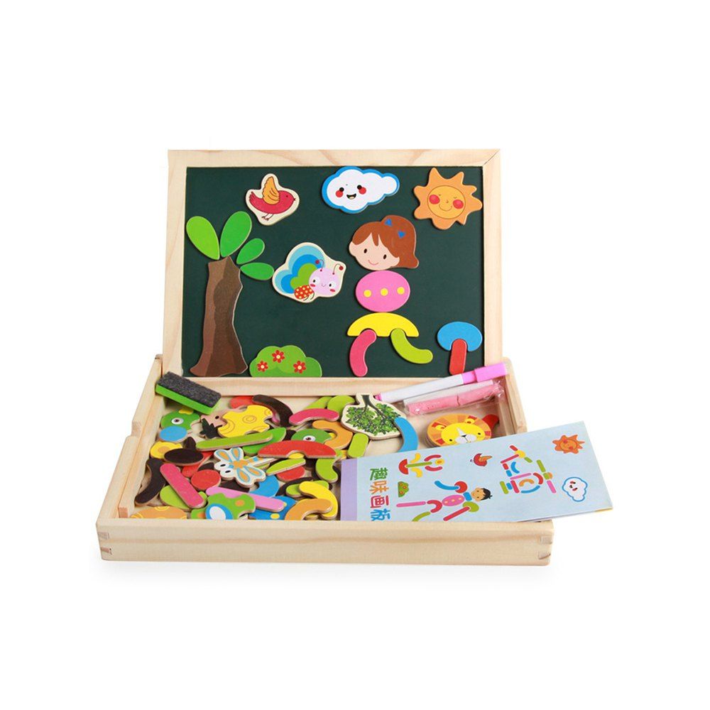 

Children Educational Toys Multi-purpose Two-sided Puzzles