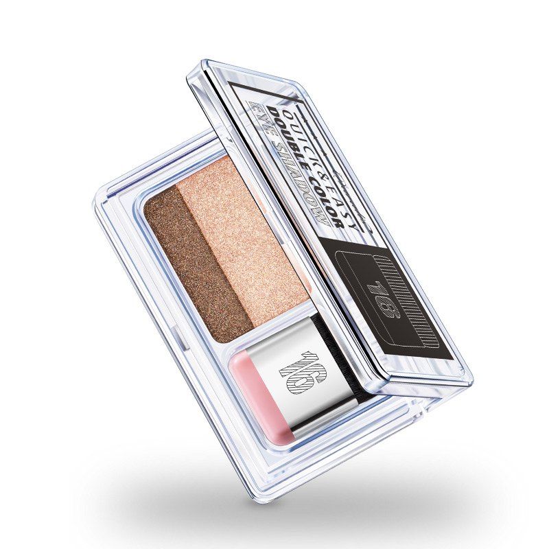 

Daralis 2Colors Eye Shadow Lasting Matte Waterproof Gradient Makeup, Deep brown