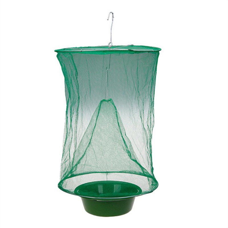 

Flies Flytrap Zapper Cage Net Trap, Green