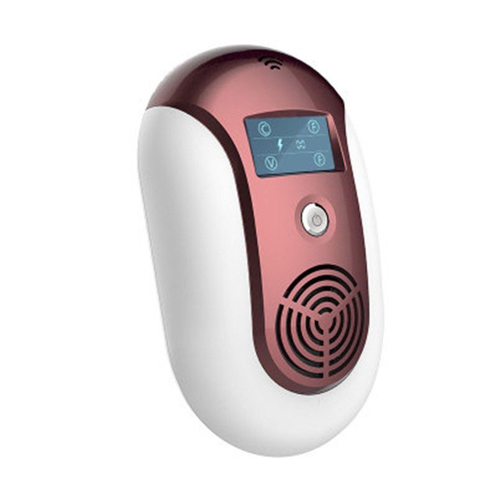 

Ultrasound Pest Control Indoor Outdoor Smart Bug Repellent for Mosquito, Red