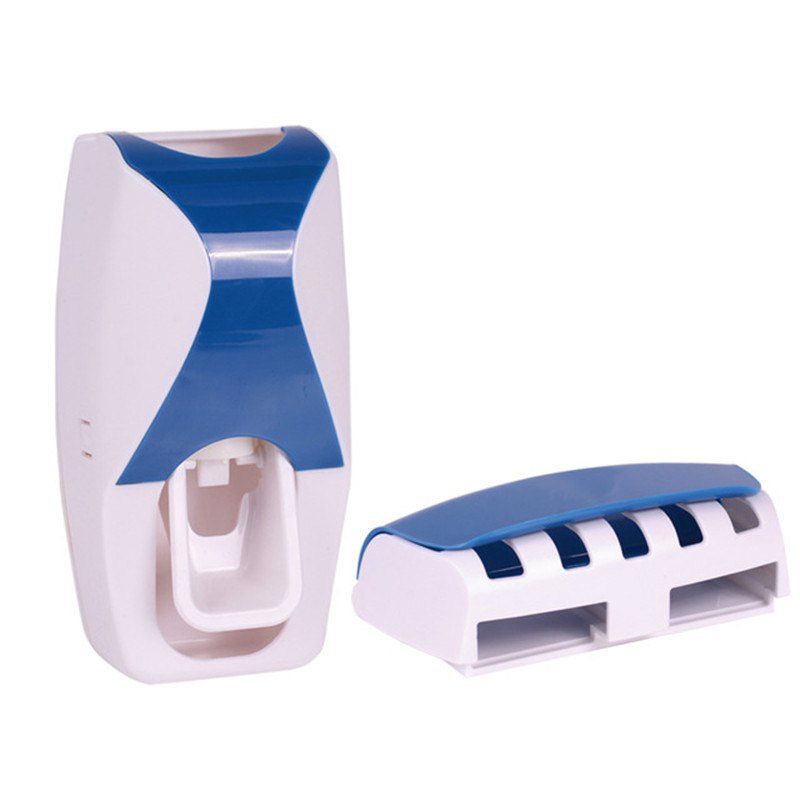 

Creative Automatic Plastic Lazy Toothpaste Dispenser, Sapphire blue