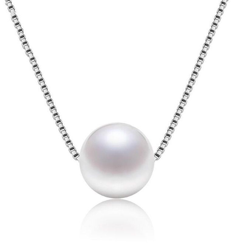 

Korean Necklace S925 Silver Clavicle Chain