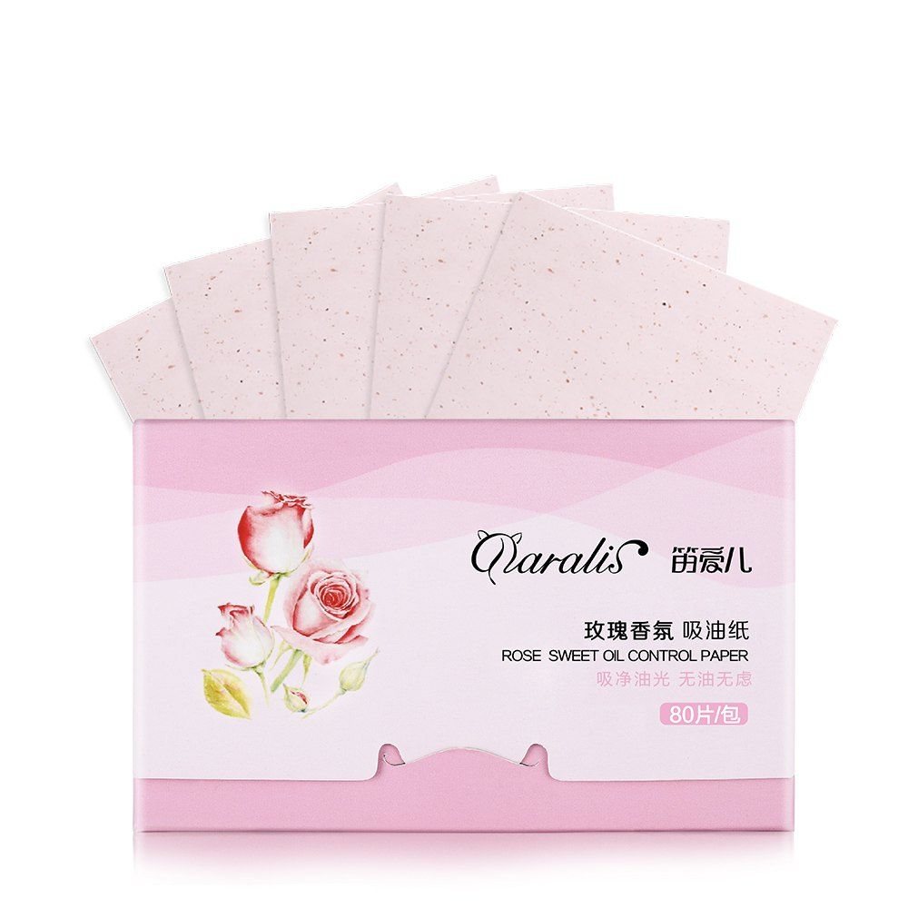 

Daralis Oil-Absorbing Sheet Moisturizing Clean Pores 80pcs, Pink