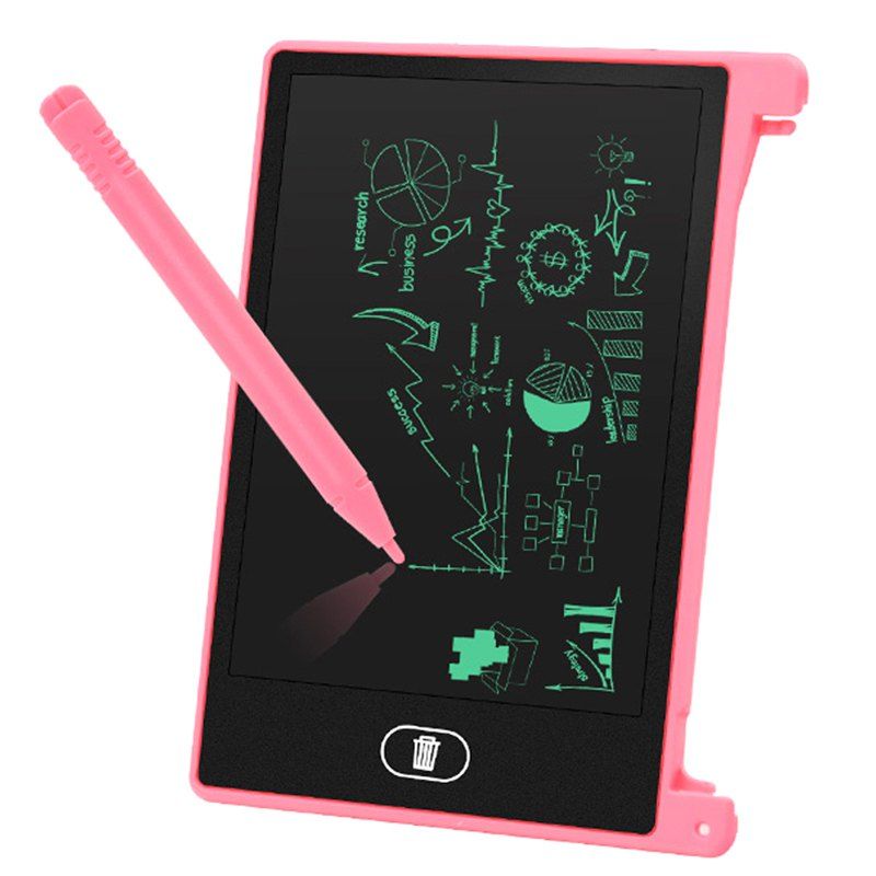 

Children Graffiti Drawing Electronic Handwriting Tablet Education Toy, Rose red