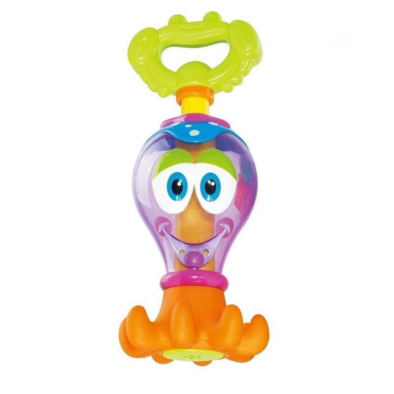 

Fun Plastic Octopus Hoopla Water Play Bath Toys, Multi-a