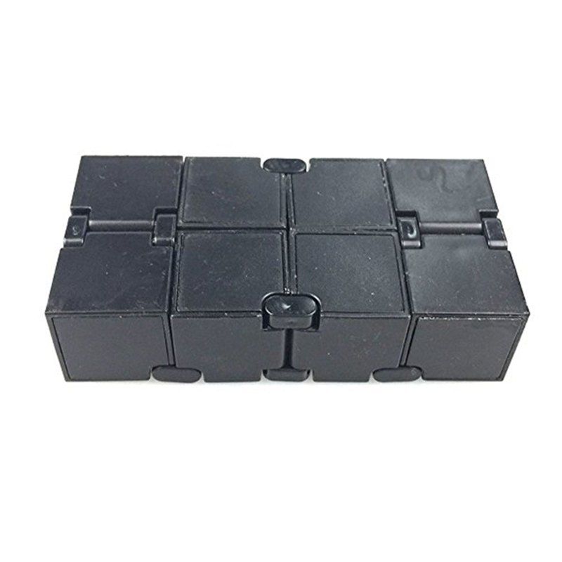 

Relieve Stress Anxiety Decompression Unlimited Folding Magic Cube Toy, Black