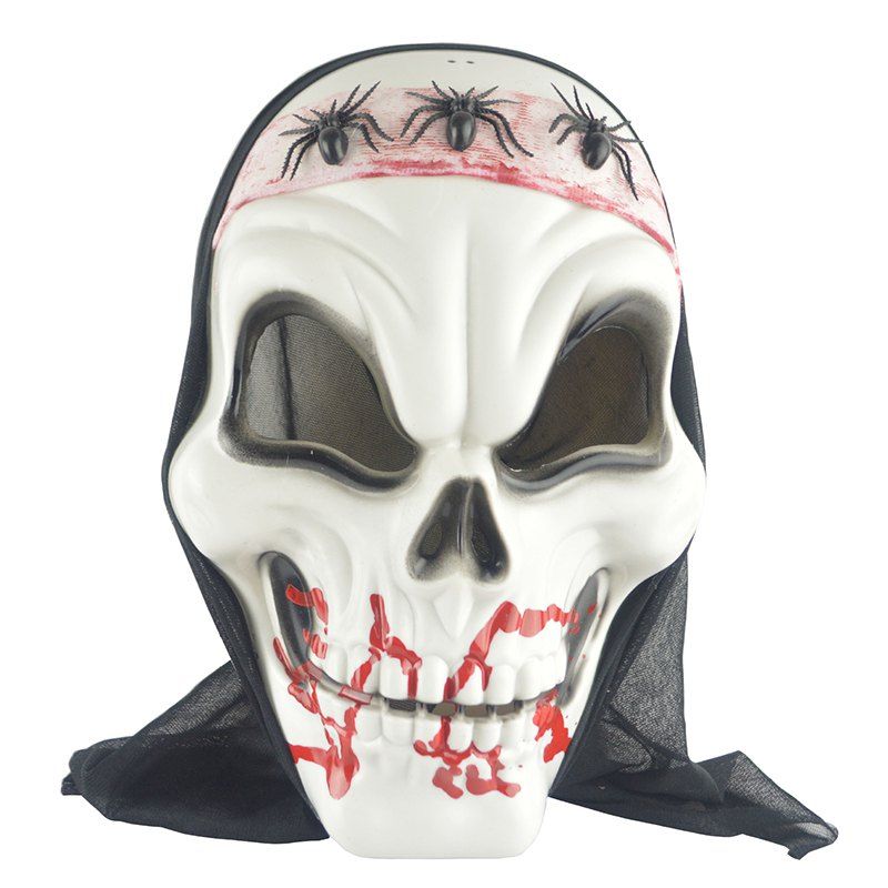 

Horror Grimace Mask for Halloween Tricky, Black
