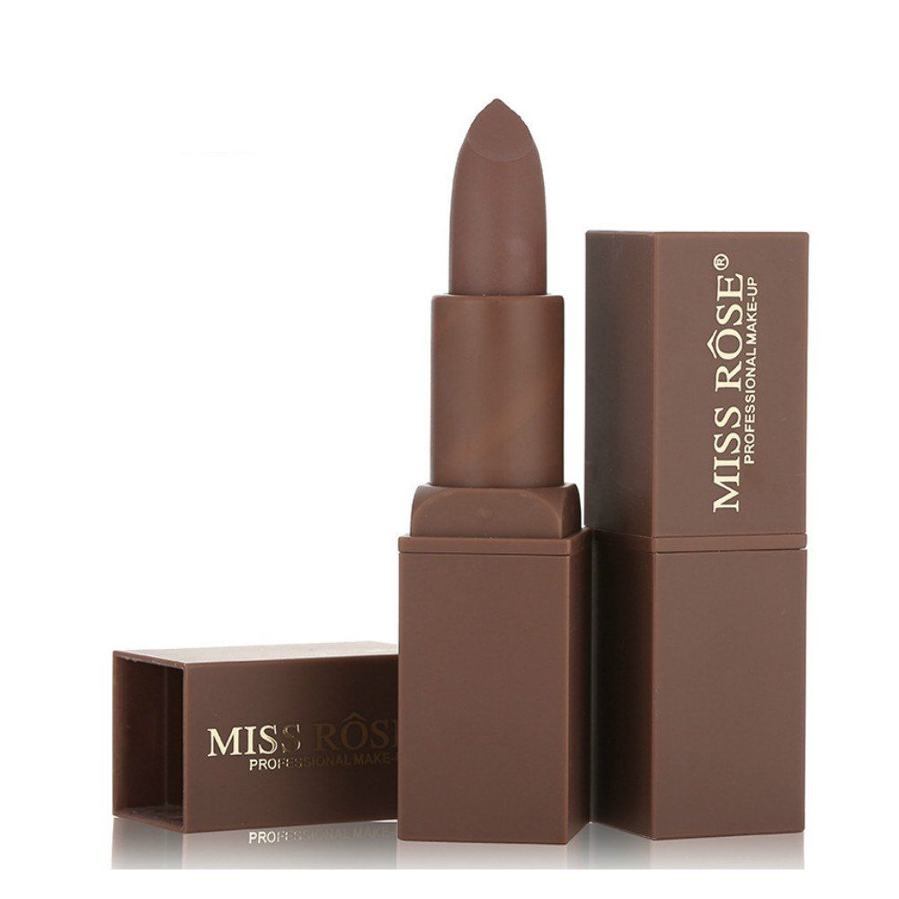 

MISS ROSE Tasteless Lipstick Matte Square Tube of Vitamin E Moisturizing, #044