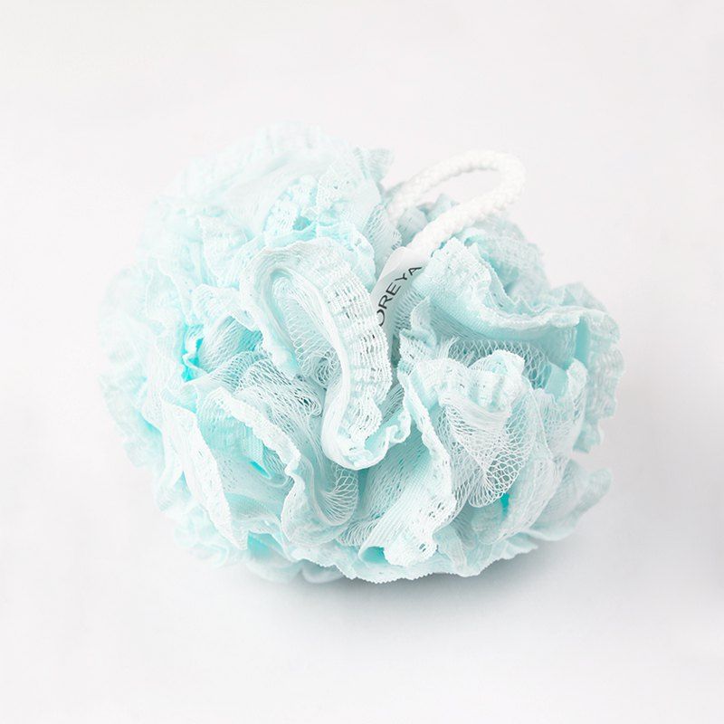 

ZOREYA Fashion Lace Bath Flower Ball, Robin egg blue;blue;green;purple;orange