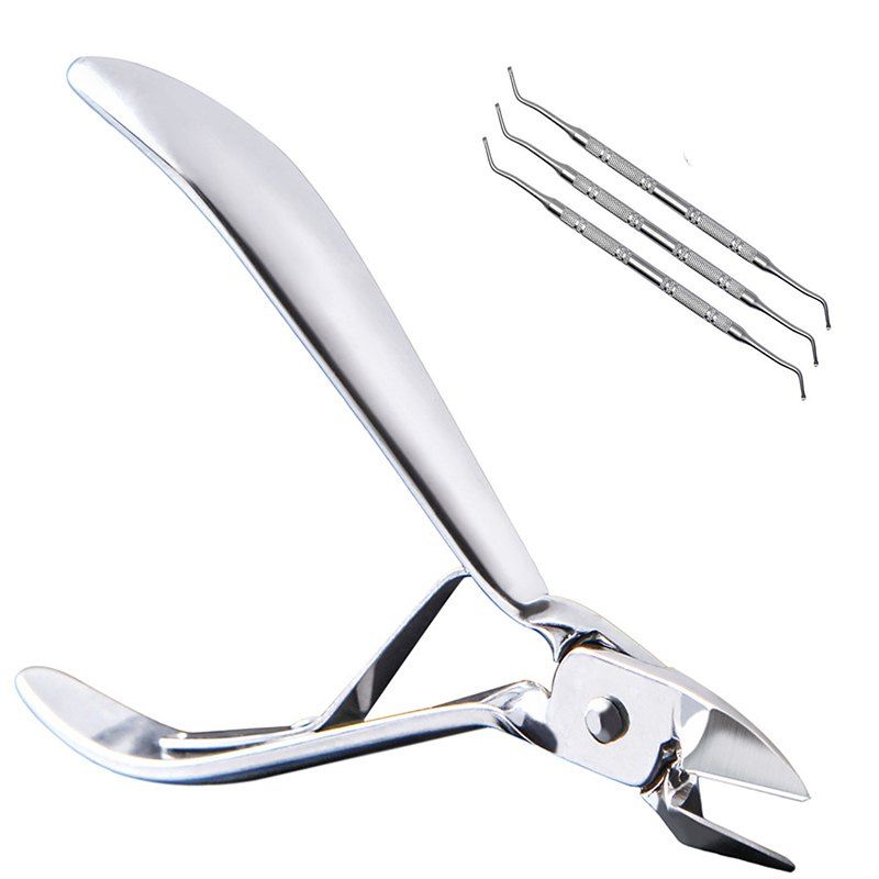 

Toenails Correction Pliers + Paronychia Pedicure Pedicure Care Tools, Silver