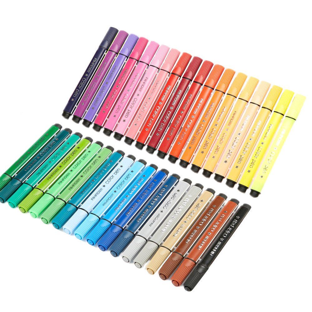 

Color Pen Art Marker Drawing Colors safe Non-toxic Water Washing Graffiti 36PCS, Multi