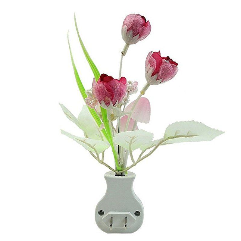 

Night light Color Changing Flower LED Mushroom Nightlight Wall, Multi