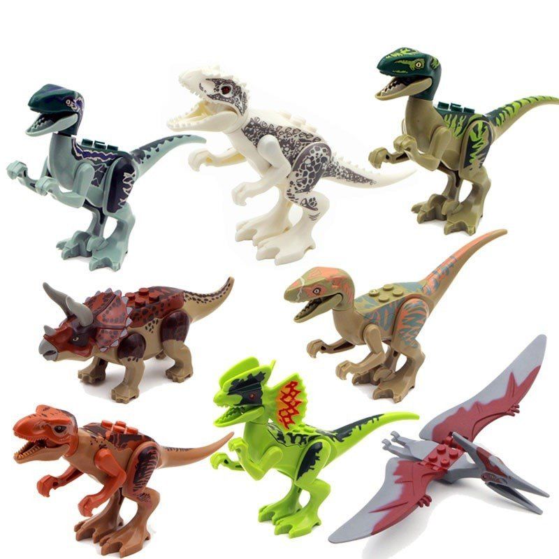 

Creative DIY Assembly Building Block Toy 8PCS, Multi-a