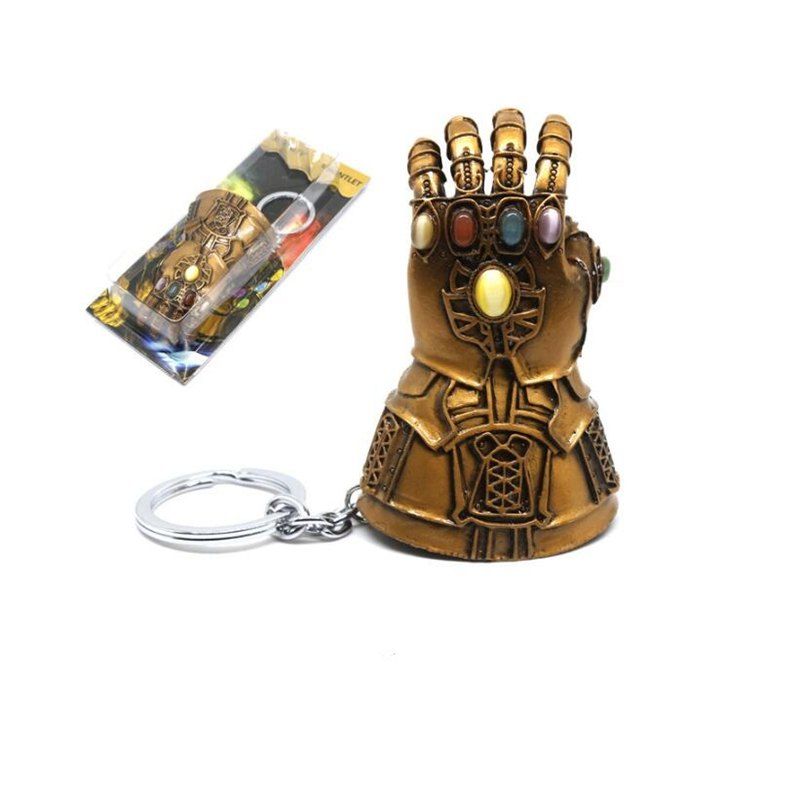 

Indefinite War Smasher Gloves Keychain, Bronze