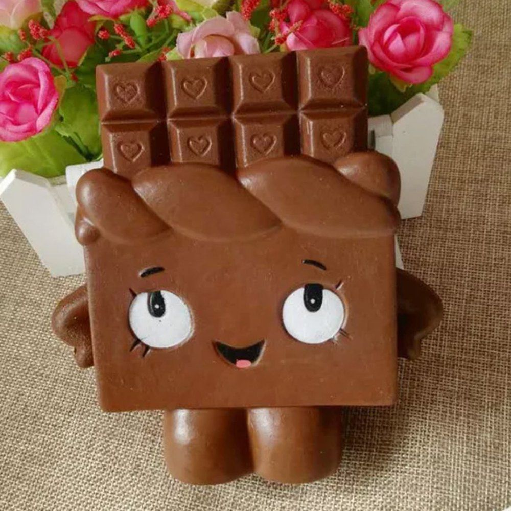 

Jumbo Squishy Chocolates Toys, Brown