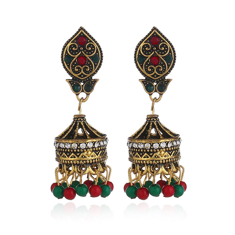 

Creative Fashion Personality Bell Earrings Restoring Ancient Ways, Gold