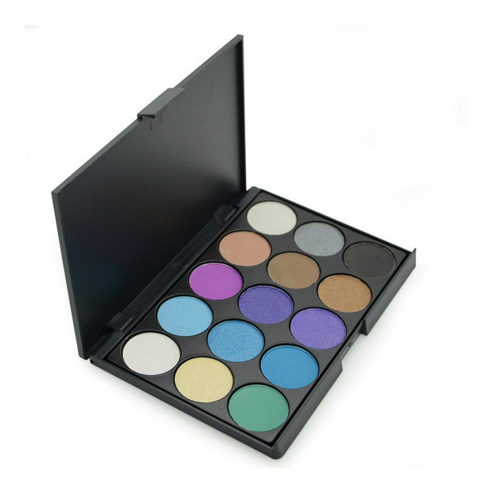 

15 Colors Shimmer Glitter Matte Eyeshadow Pallete Cosmetics Loose Powder, #003