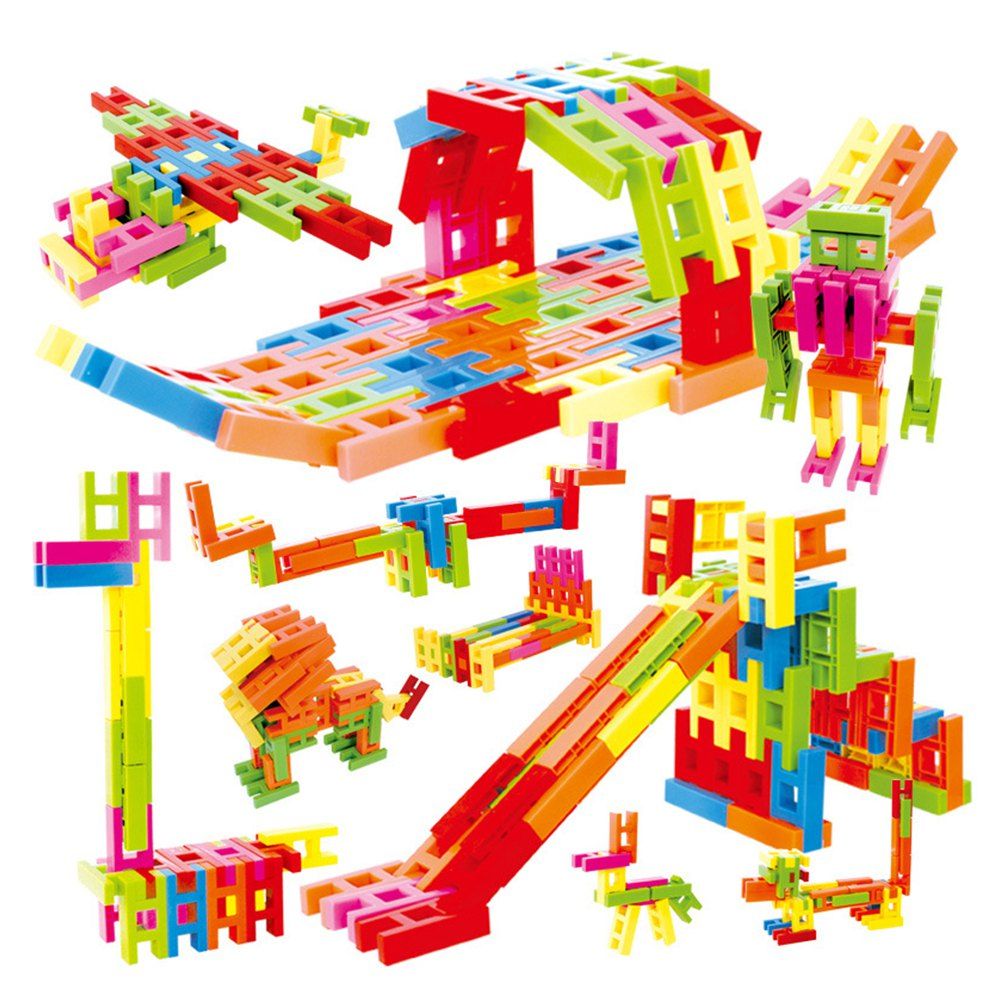 

Kids Changeable Educational Building Block 150PCS, Multi-a