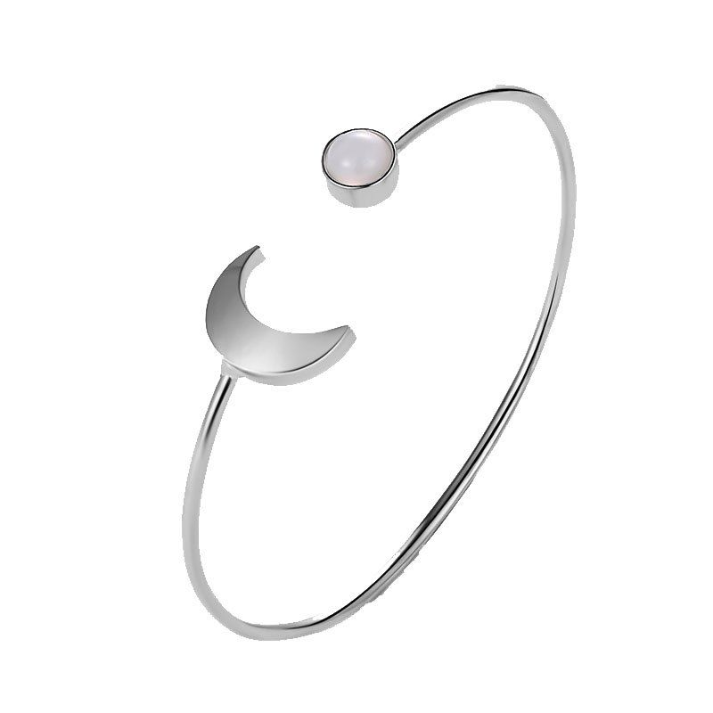 

Natural Fashion Stars Bracelet, Silver