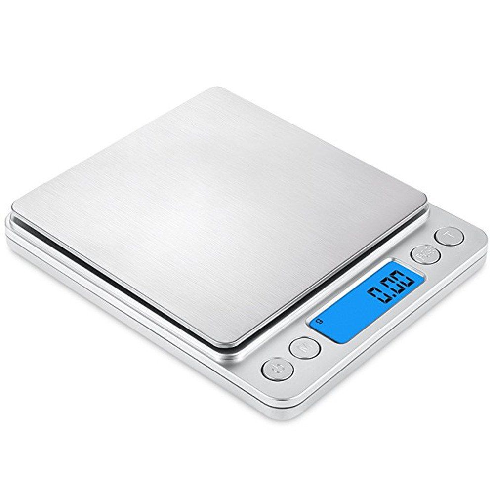 

Digital Kitchen Mini Pocket Cooking Food Scale, Milk white