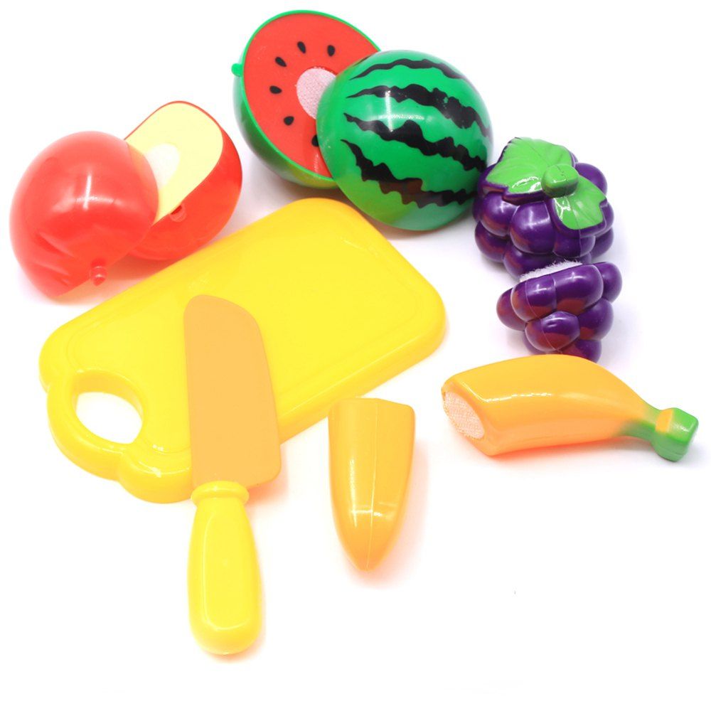 

Children Play House Fruits Baby Kitchen Toy 6PCS, Multi